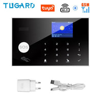 Tugard Tuya Wireless Wifi Gsm Home Burglar Security Alarm System Smart Life Alexa Google Apps Control With Sensor Detector Kit