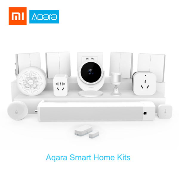 Xiaomi Aqara Smart Home kits Gateway2 Hub Wall Wireless Switch Door Window Sensor doorbell Two-way control module HomeKit